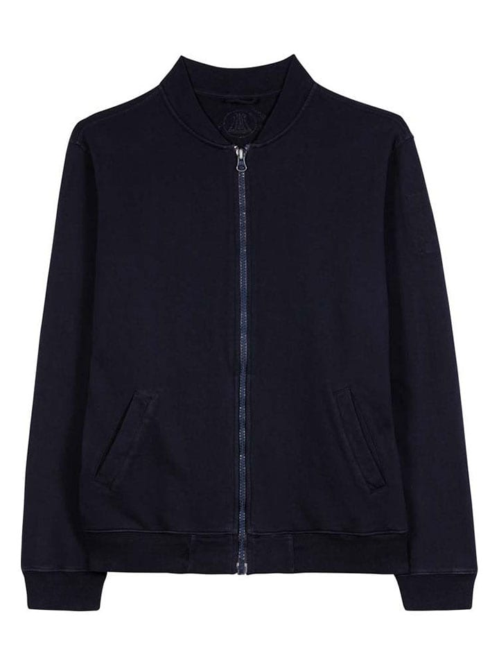 Sweatjacke in Dunkelblau