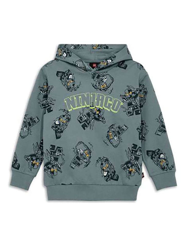 Hoodie in Grün