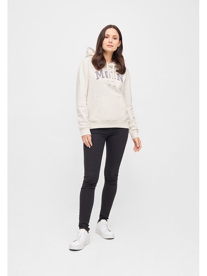 Hoodie in Creme