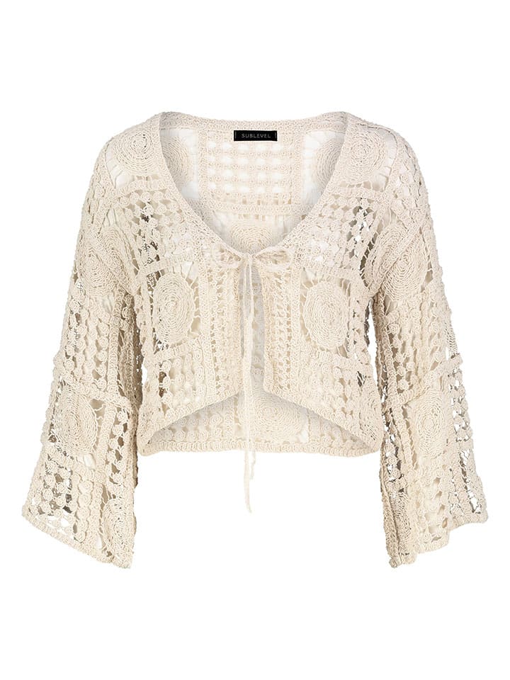 Cardigan in Beige