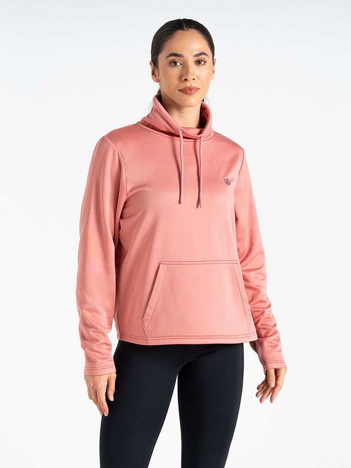Fleece hoodie "Lexan" lichtroze