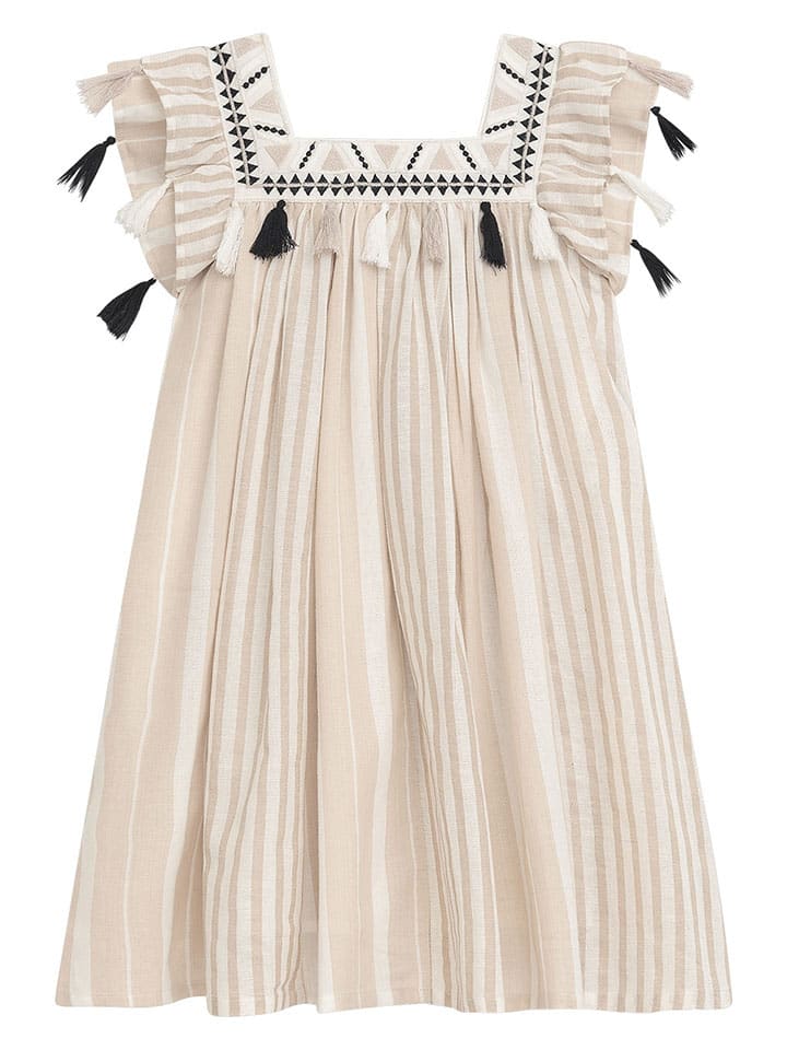 Jurk "Dqamar" beige