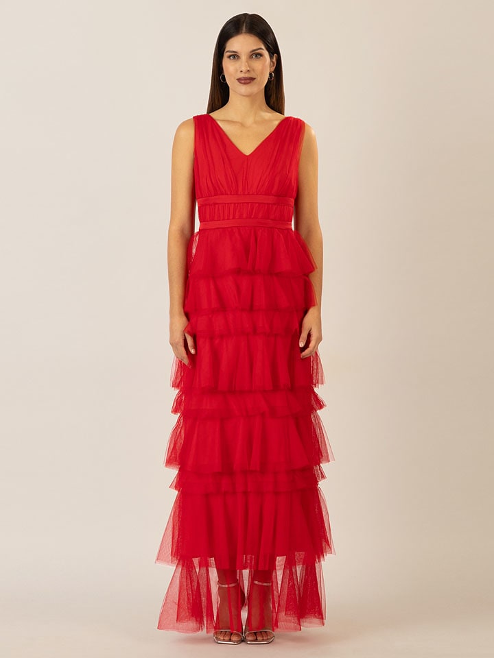 Kleid in Rot