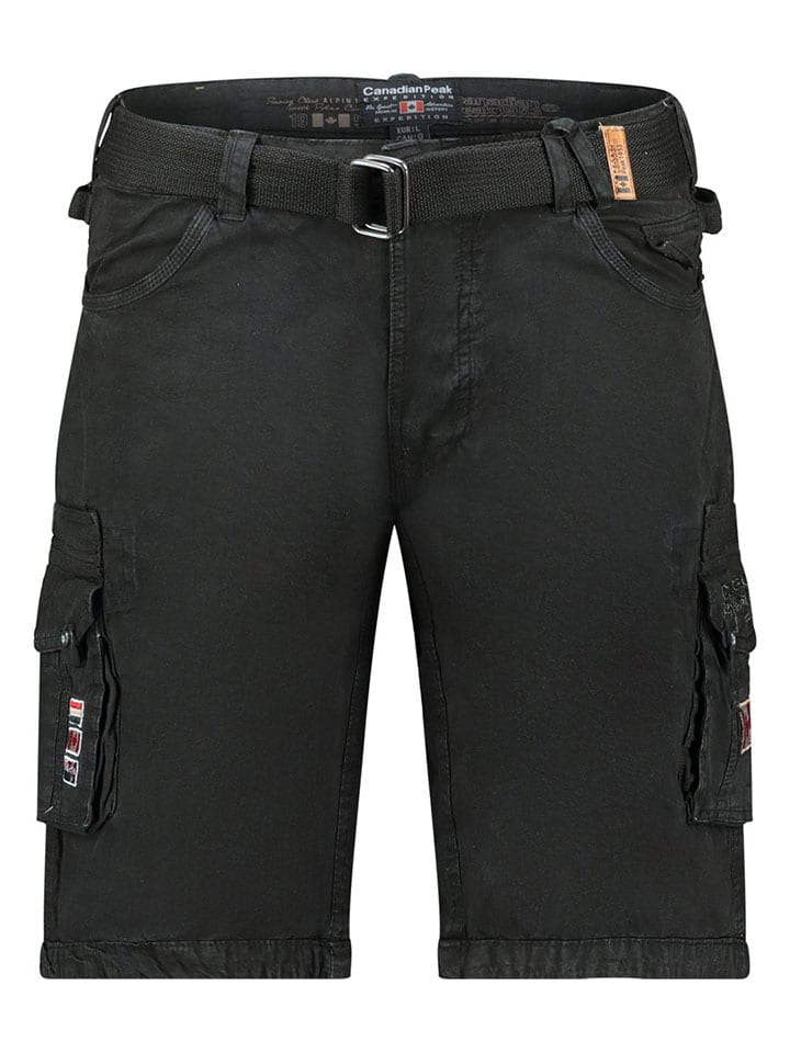 Cargobermudas "Panoplieak" in Schwarz