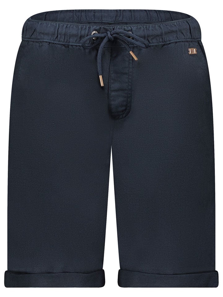 Bermuda "Pongeak" donkerblauw