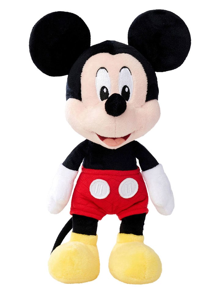 Maskotka "Disney Micky Clubhouse" w kolorze czarnym - dł. 25 cm - 0+