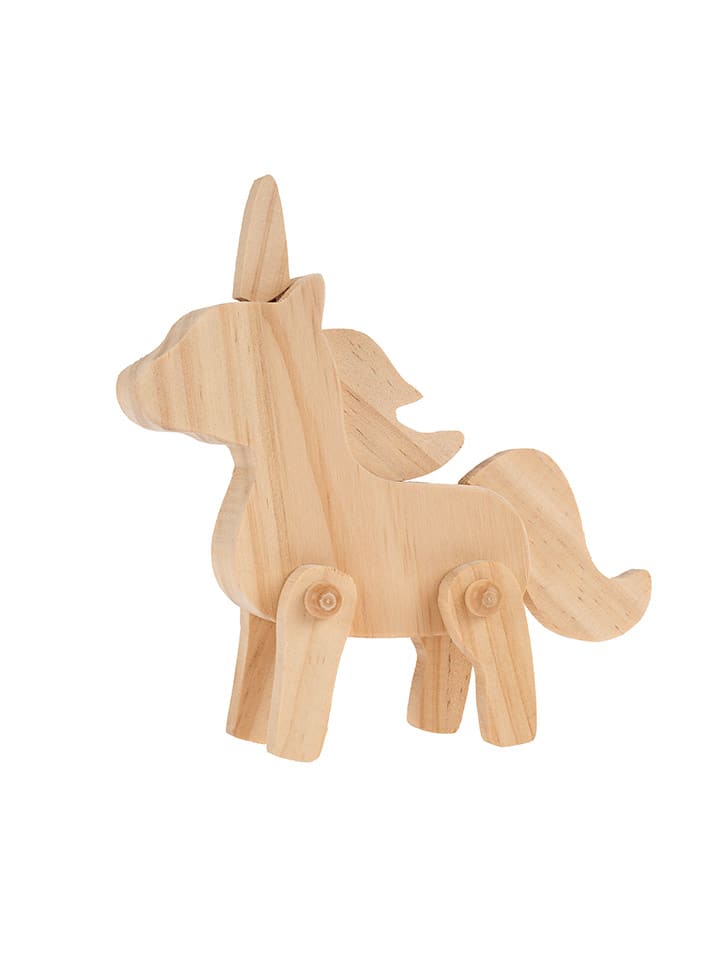 Drewniany zestaw konstrukcyjny "Unicorn" - 3+