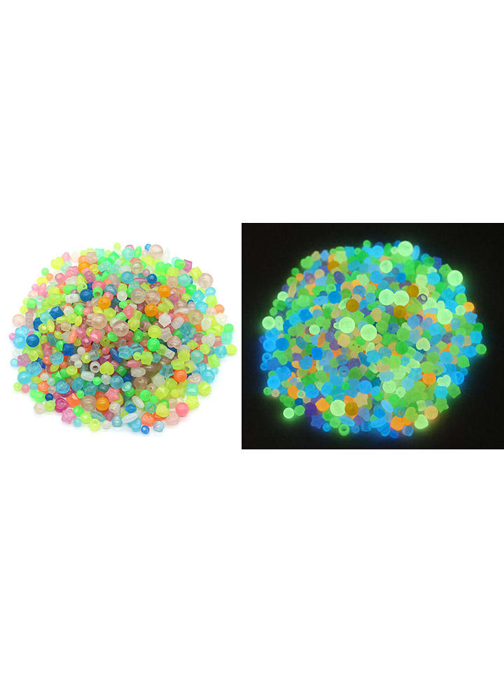 Koraliki świecące "Glow in the Dark" w różnych kolorach - 3+