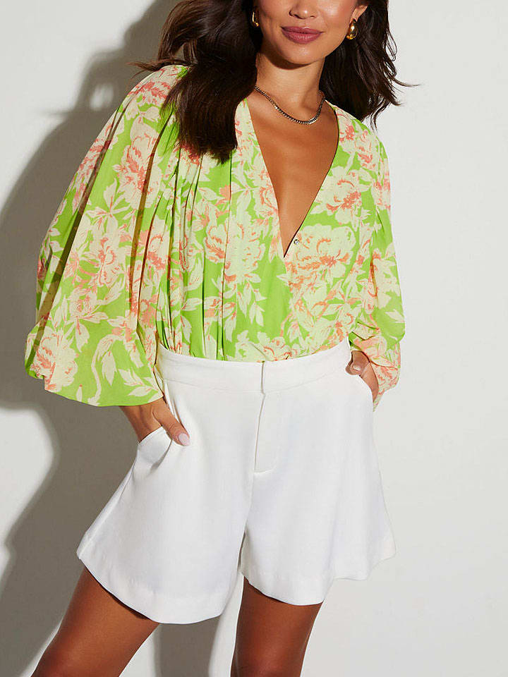 Blouse groen