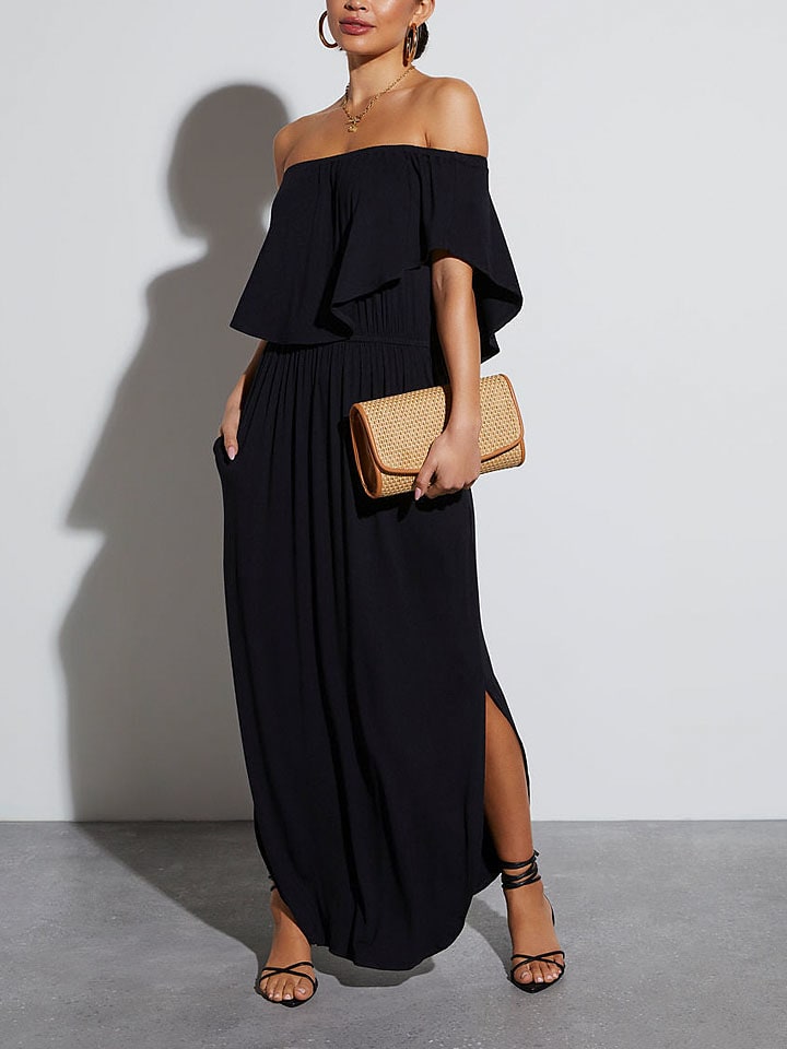 Kleid in Schwarz