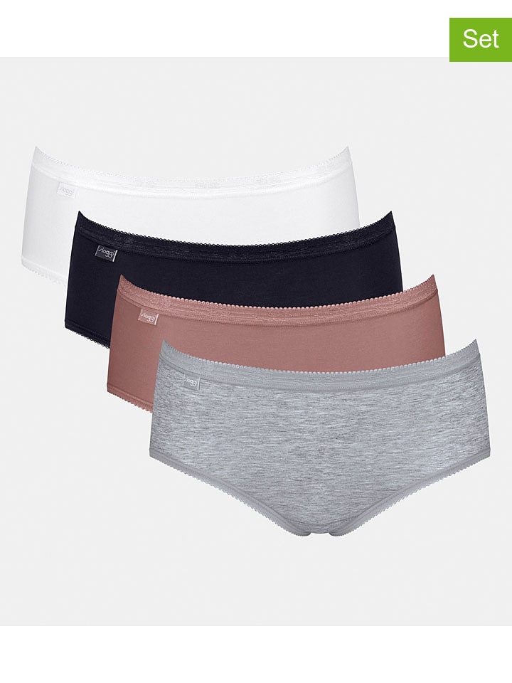 4er-Set: Pantys in Bunt