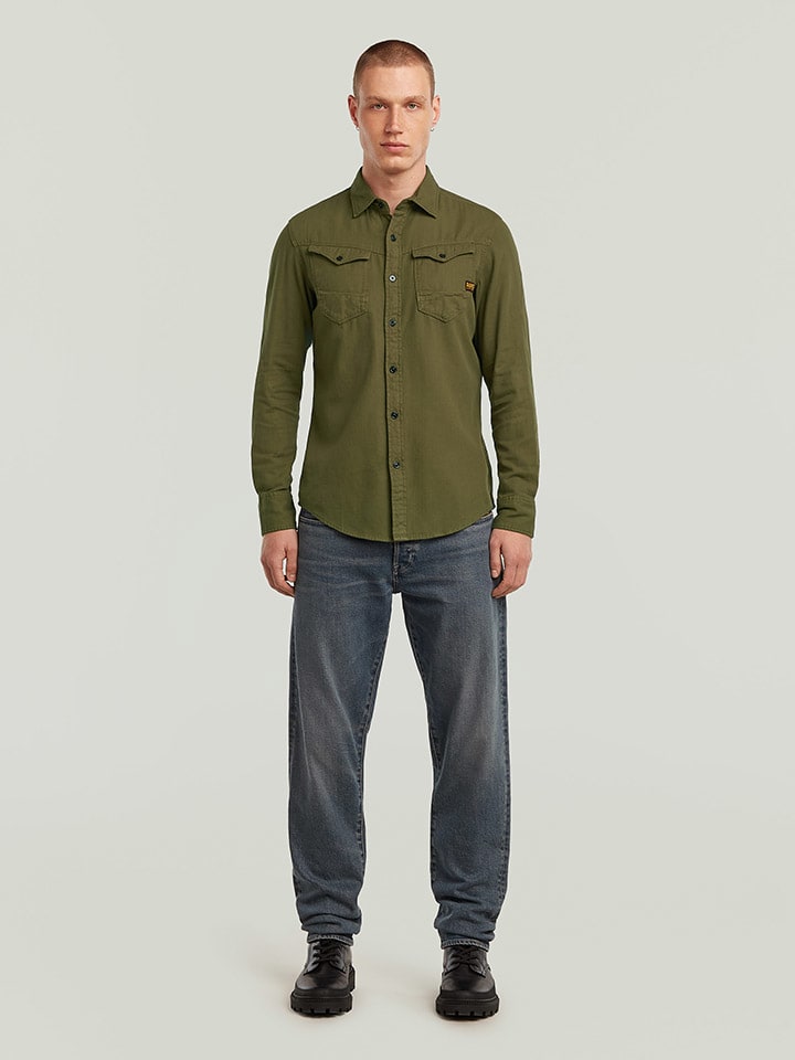 Hemd in Khaki