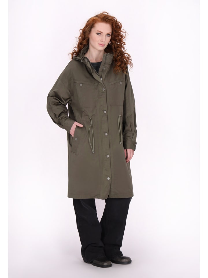 Parka w kolorze khaki
