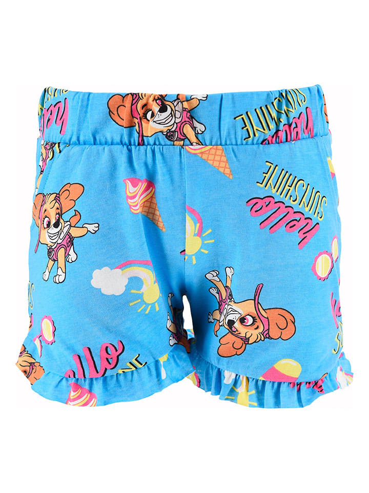 Shorts "Paw Patrol" in Hellblau