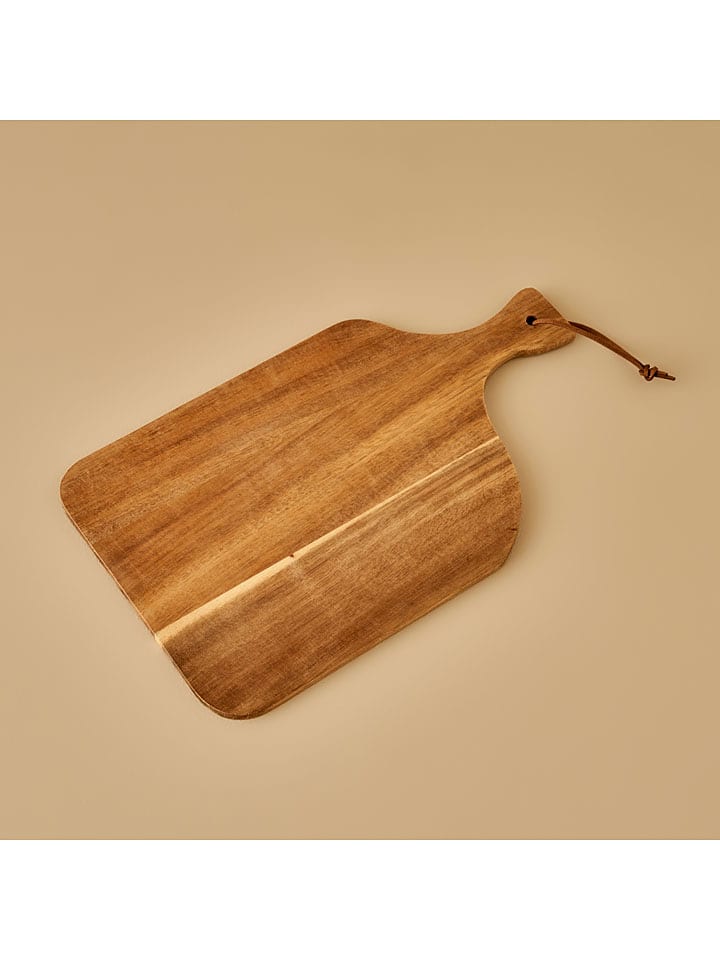 Schneidebrett in Braun - (B)34 x (H)20,5 cm