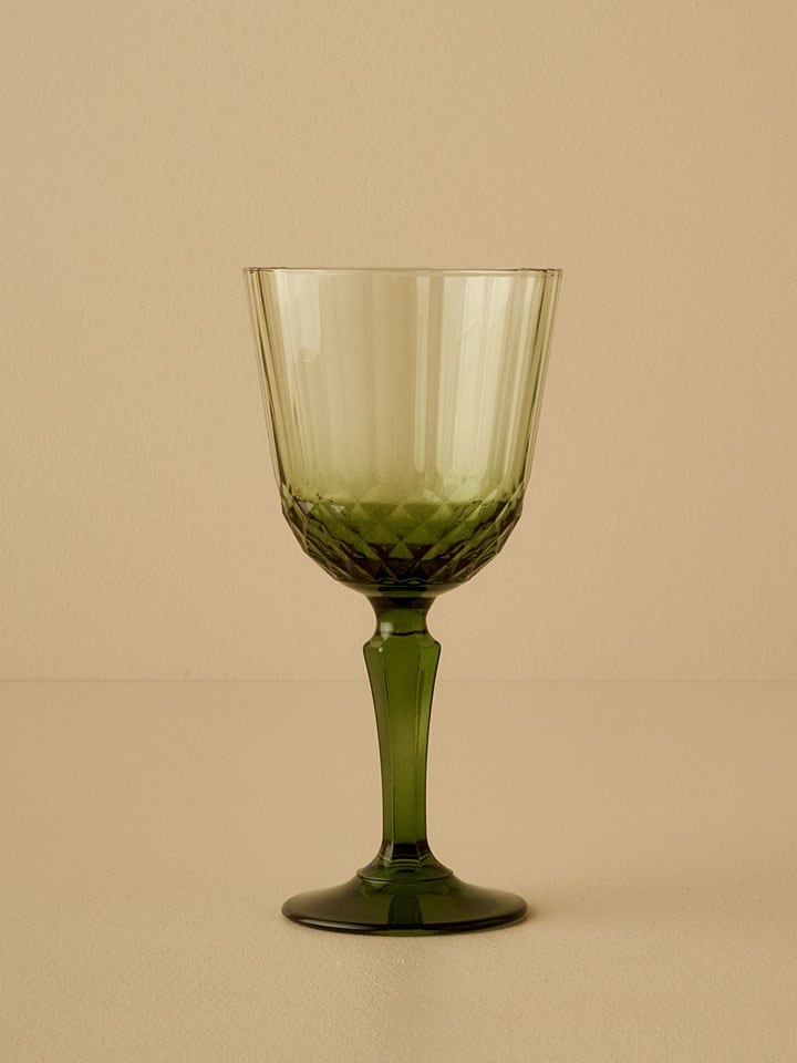 Kieliszek w kolorze zielonym - 310 ml