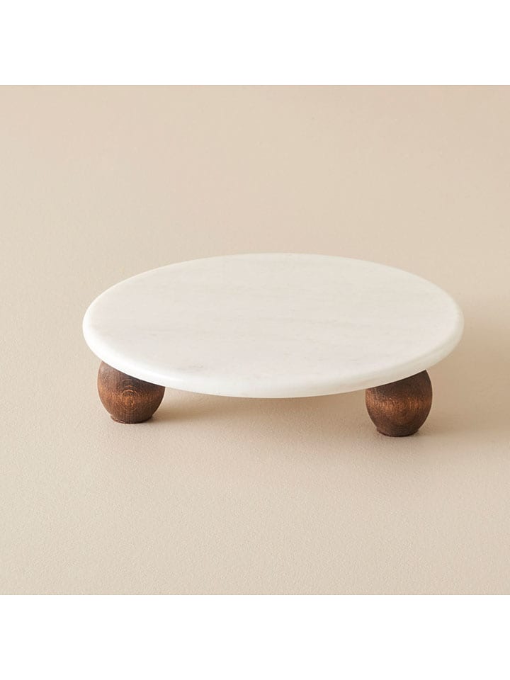 Patera w kolorze białym - Ø 25 cm