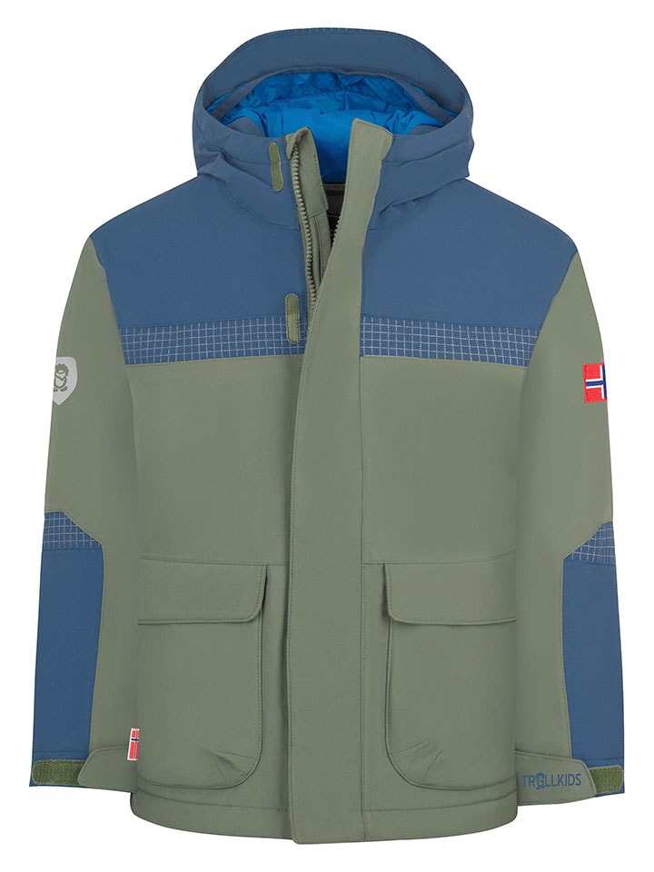 Kurtka zimowa "Finnmark" w kolorze khaki