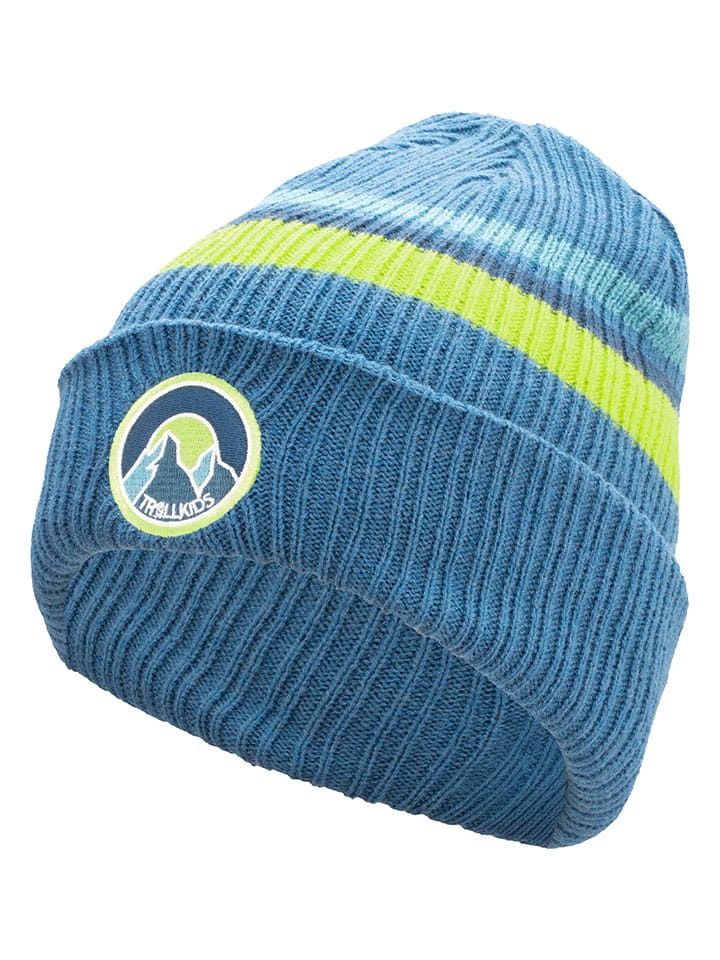 Czapka beanie "Spitsbergen" w kolorze niebieskim