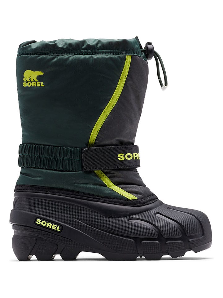 Winterboots "Flurry Boot" groen/zwart
