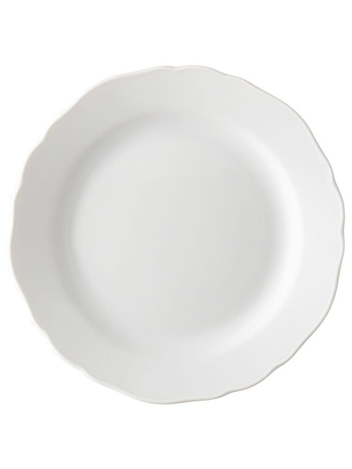 Brotteller ''Maria Theresia'' in Weiß - Ø 17 cm