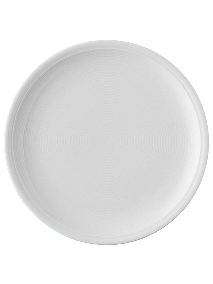 Talerz obiadowy "Trend" w kolorze białym - Ø 28 cm