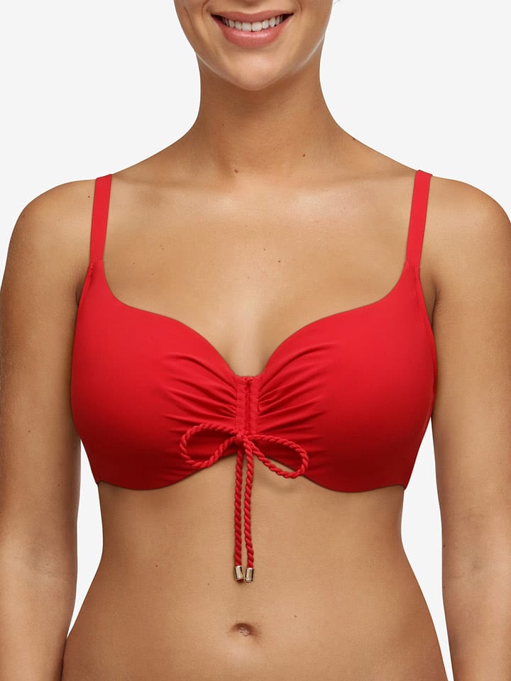 Bikinitop rood