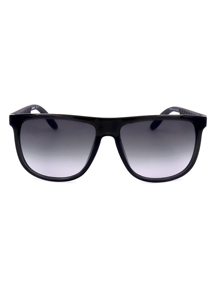 Herren-Sonnenbrille in Schwarz/ Dunkelblau