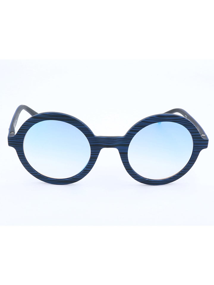 Okulary przeciwsłoneczne unisex w kolorze niebiesko-błękitnym