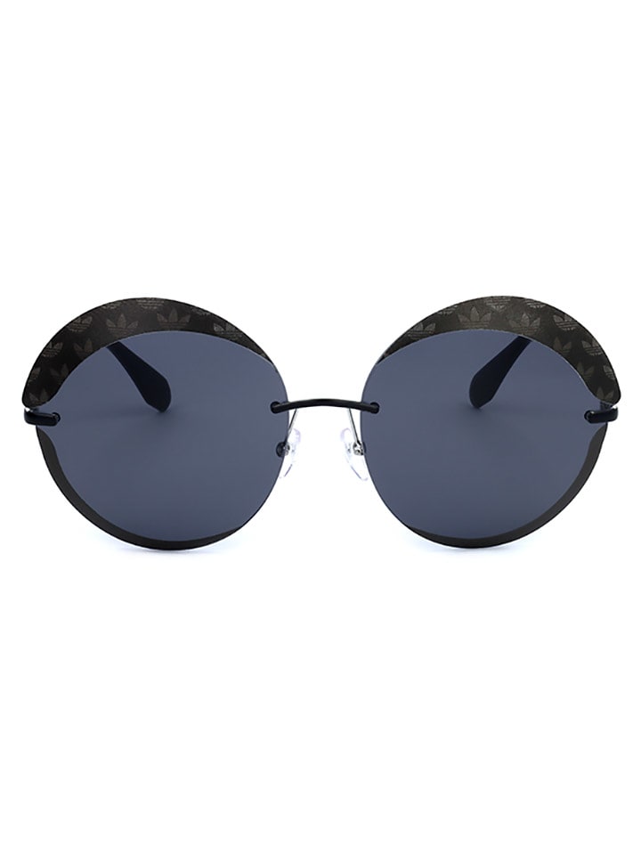 Damen-Sonnenbrille in Schwarz/ Dunkelblau