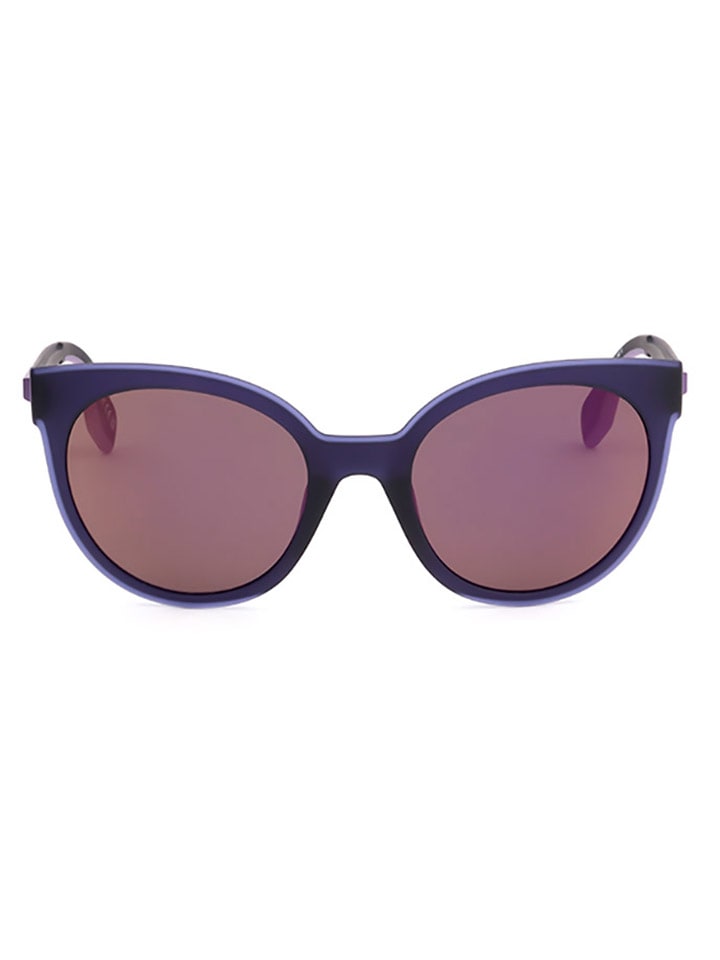 Damen-Sonnenbrille in Lila/ Rot