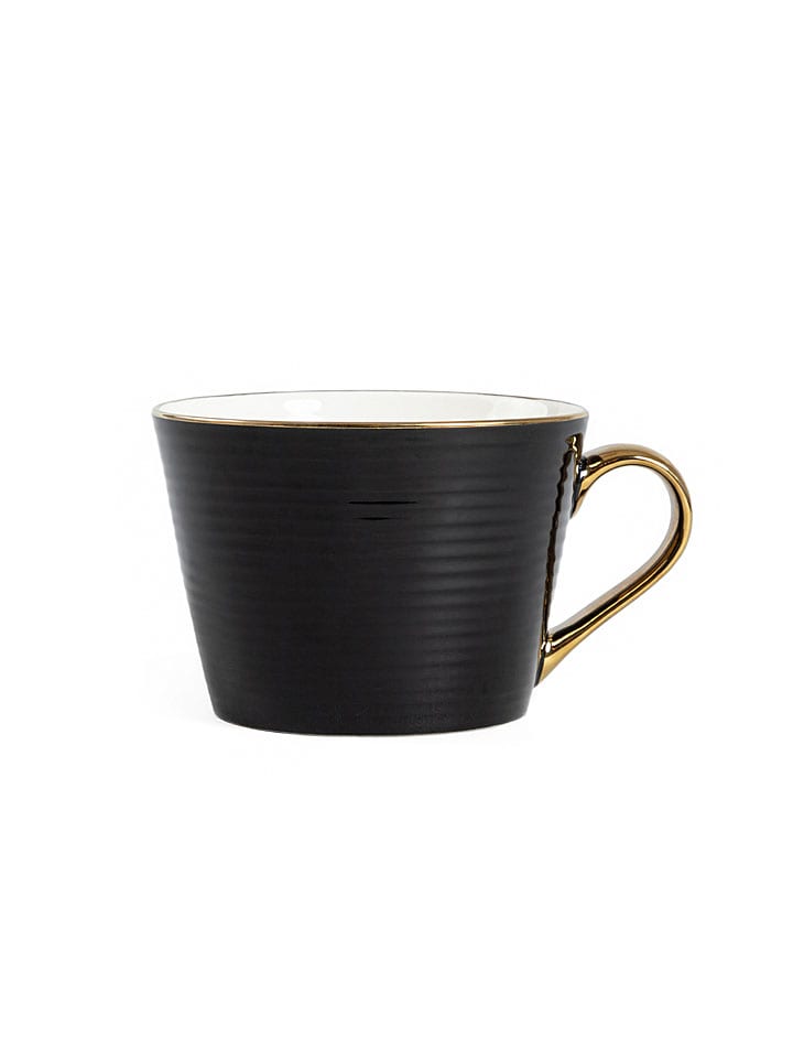 Kubek "Renne" w kolorze czarnym - 450 ml