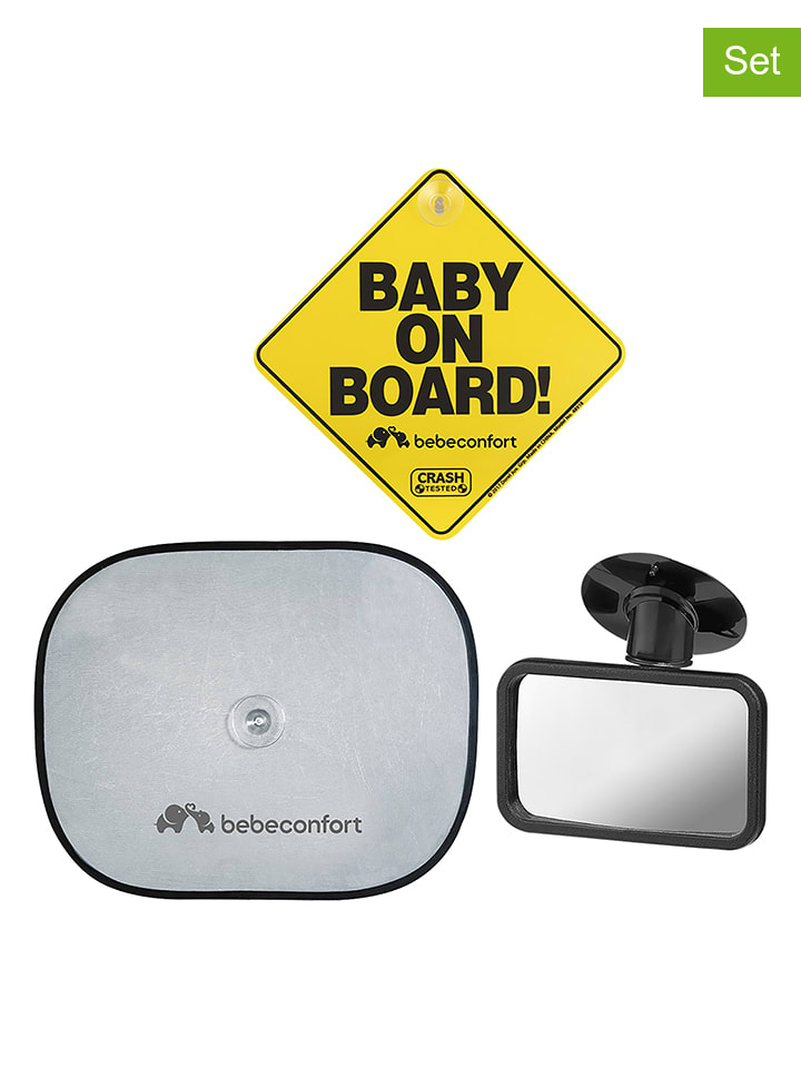 3-częściowy zestaw "BBC Travel Safety Kit" w kolorze czarnym