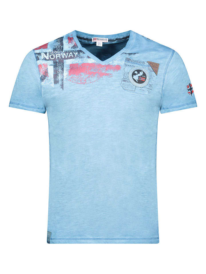 Shirt "Jamo" lichtblauw