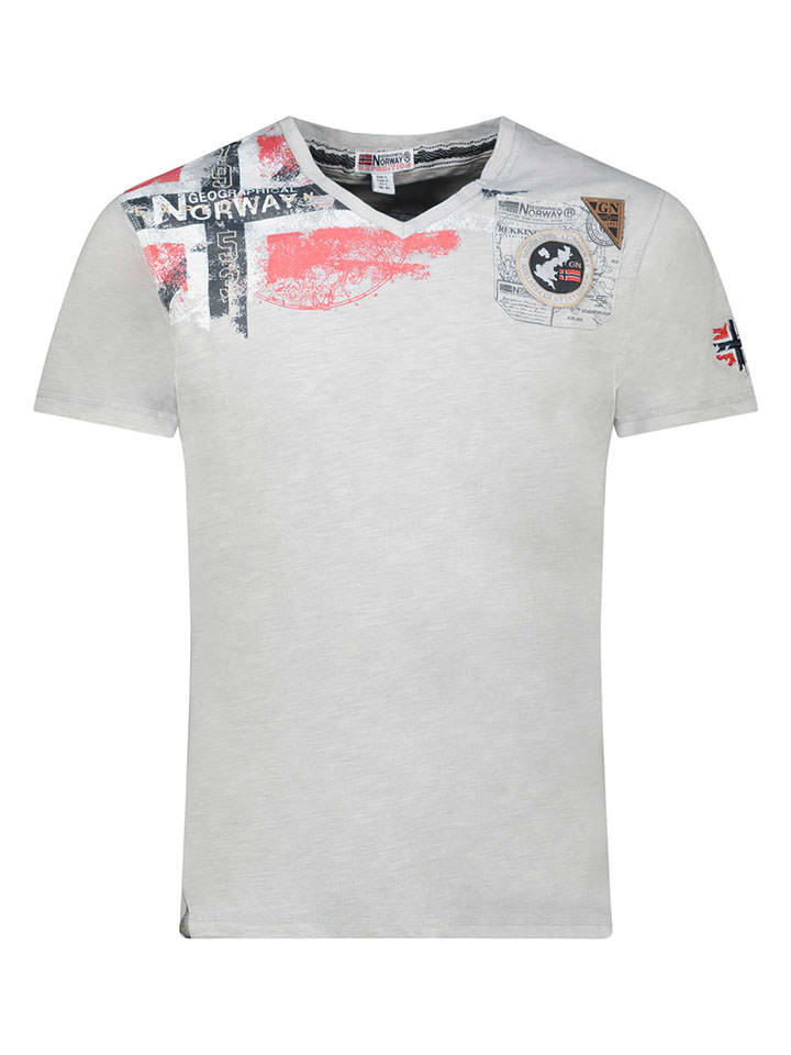 Shirt "Jamo" lichtgrijs