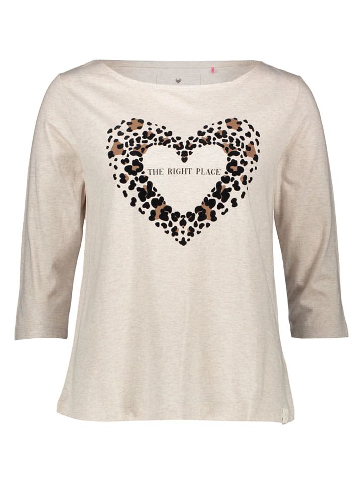 Longsleeve "Willa" in Beige