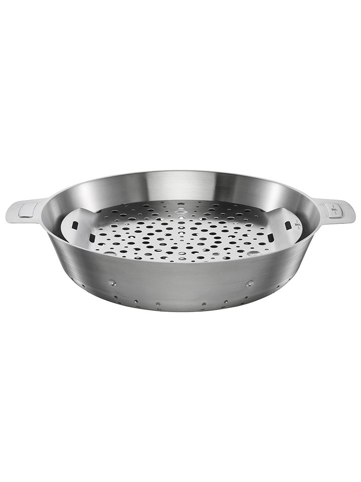 Dampfeinsatz in Silber - Ø 19,6 cm