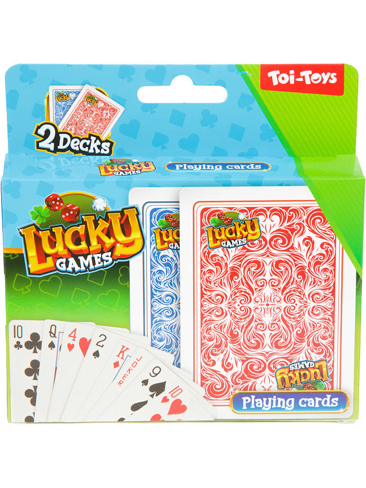 Karty "LUCKY GAMES" do gry - 3+