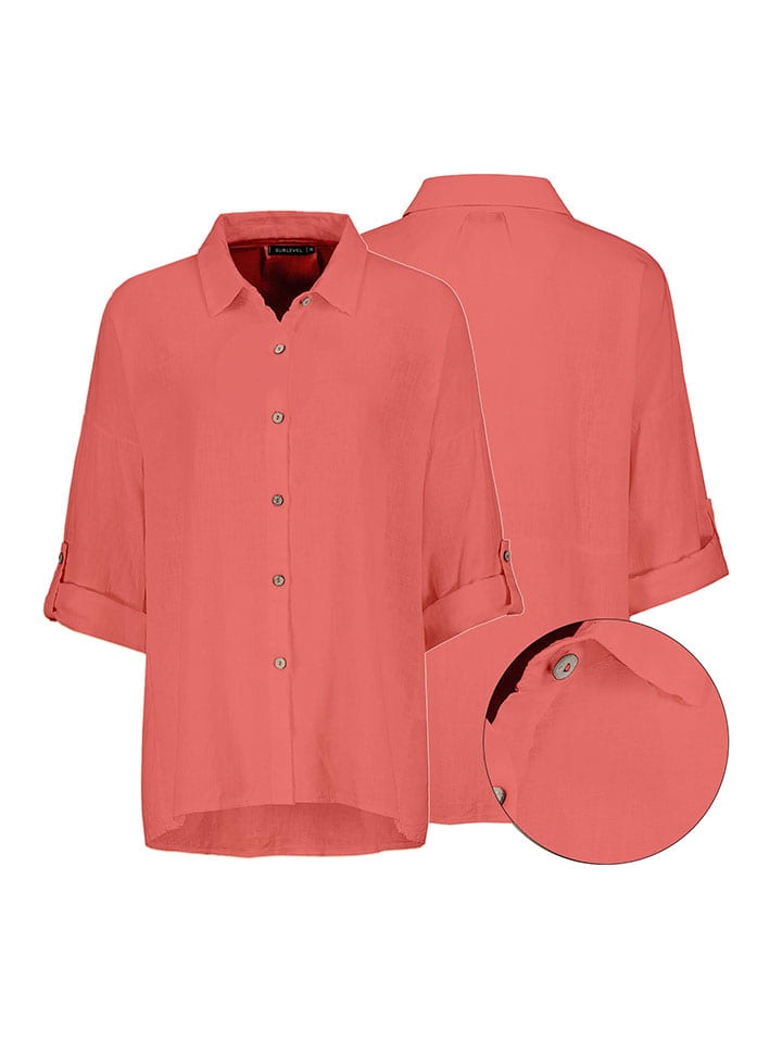 Bluse in Rot