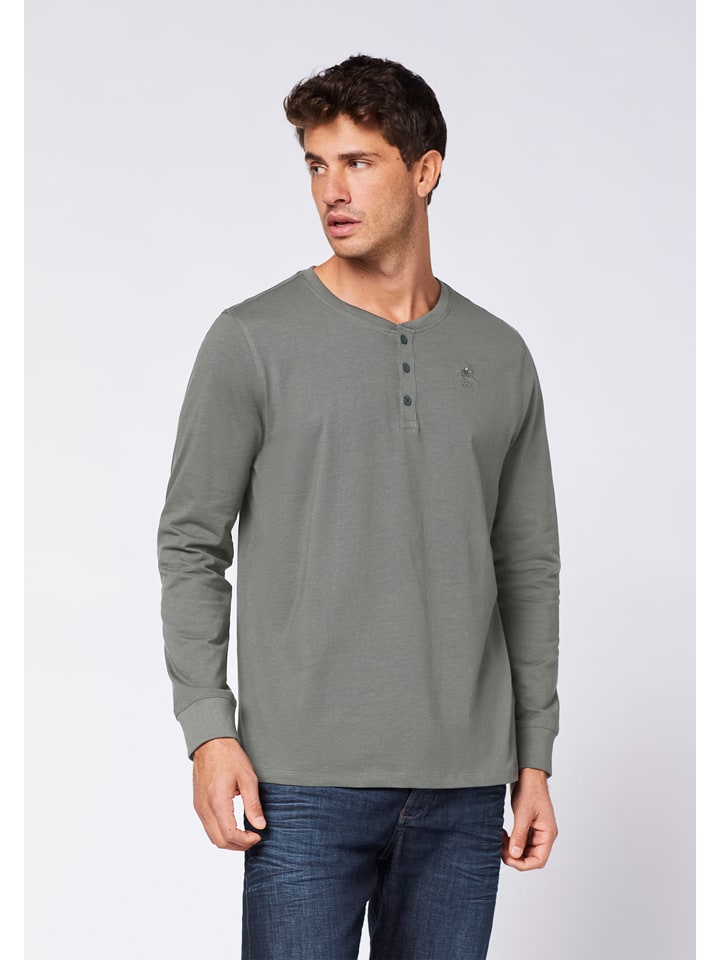 Longsleeve in Grau