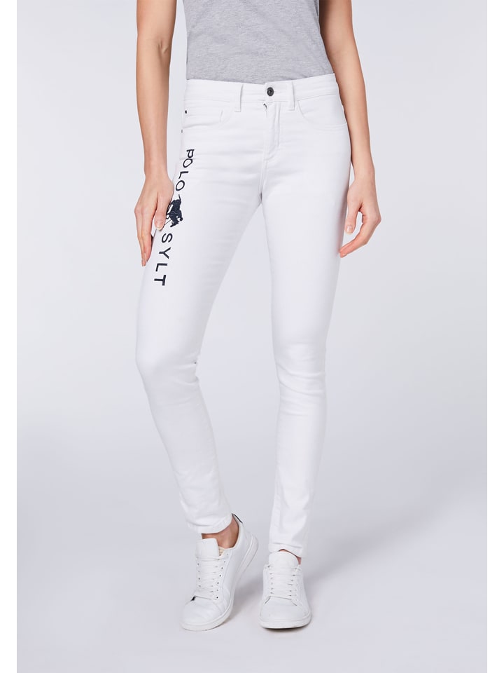 Dżinsy - Comfort fit - w kolorze białym