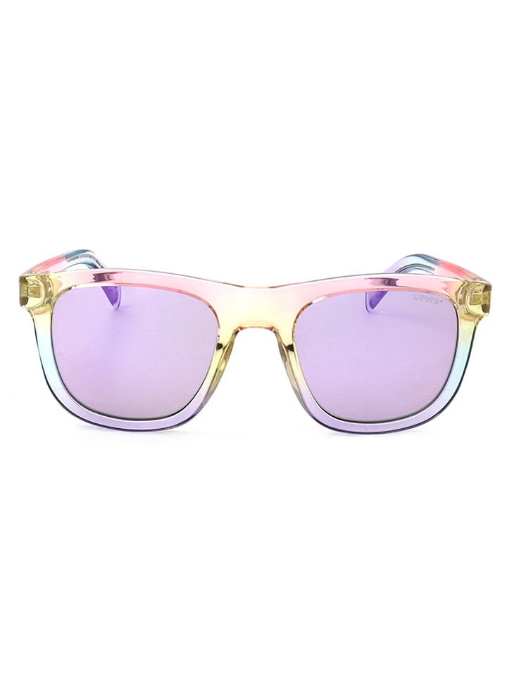 Unisex-Sonnenbrille in Bunt/ Lila