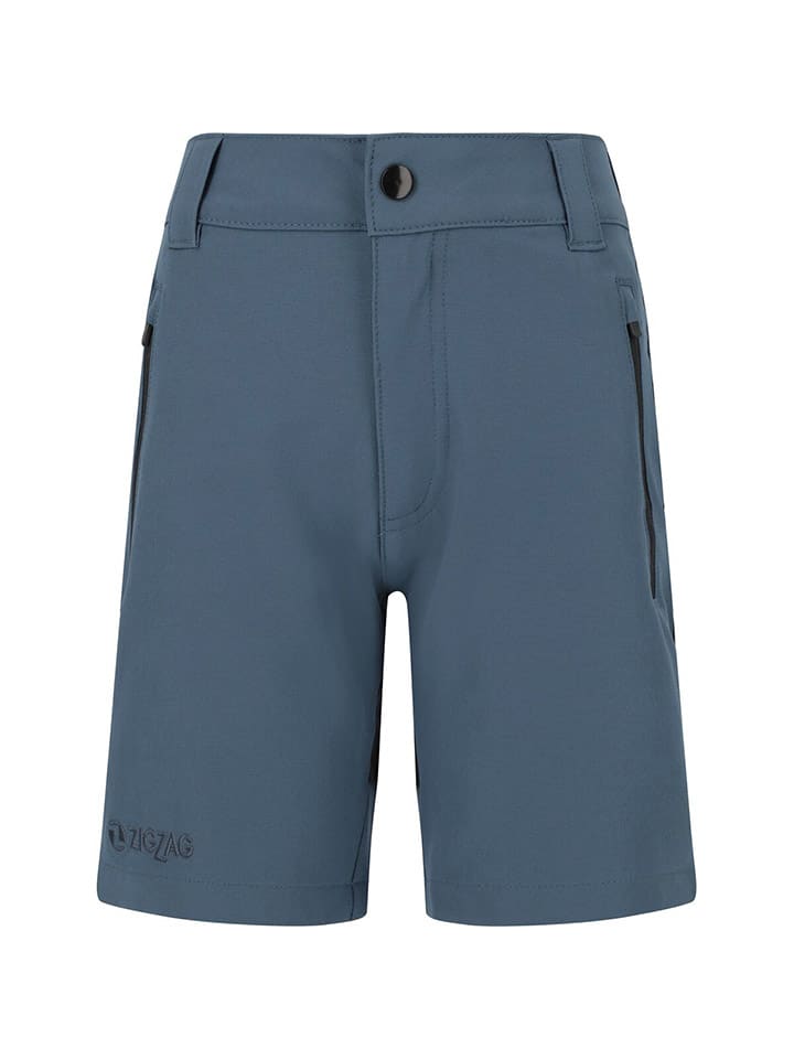 Funktionsshorts in Blau/ Schwarz