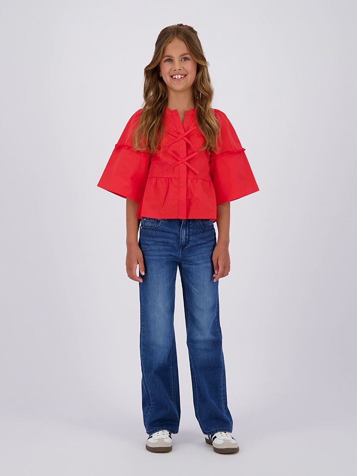 Jeans - Wide leg - in Blau