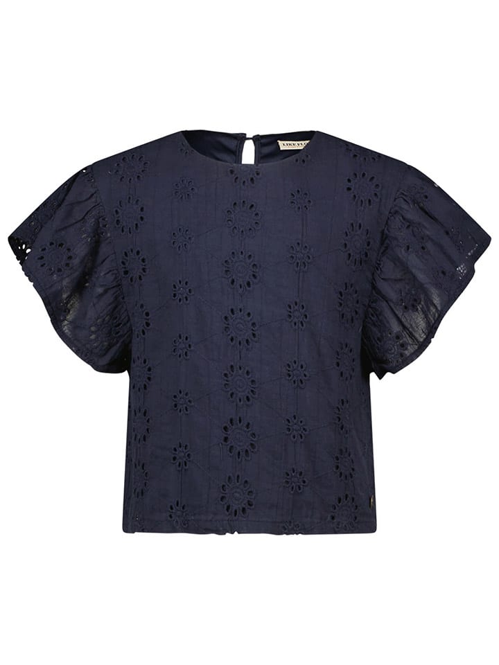 Bluse "Claire" in Dunkelblau