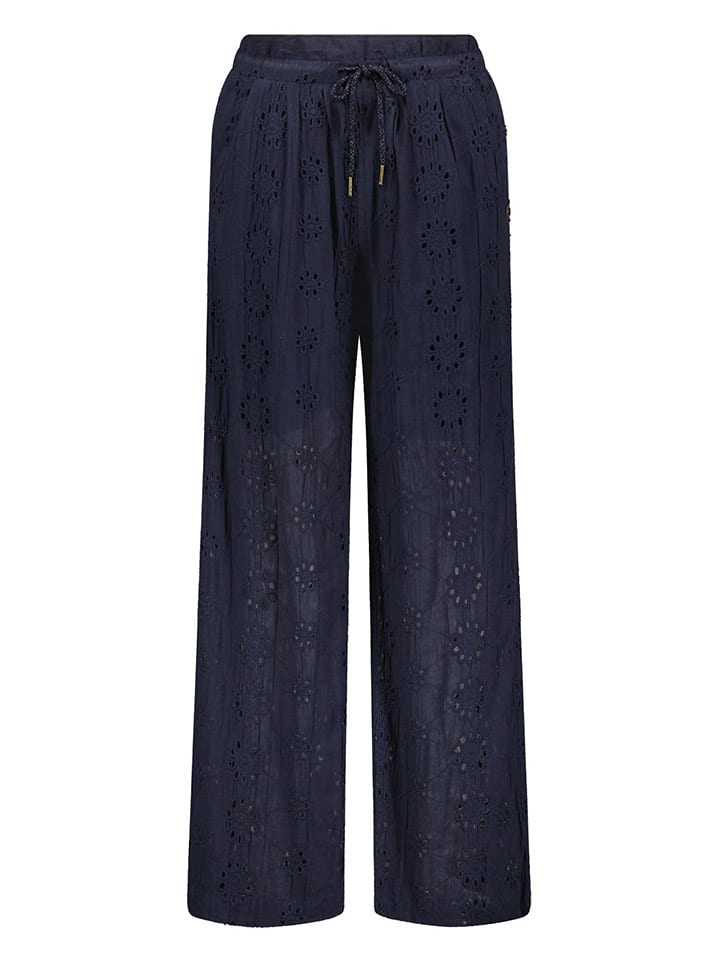 Marlenehose "Fenna" in Dunkelblau