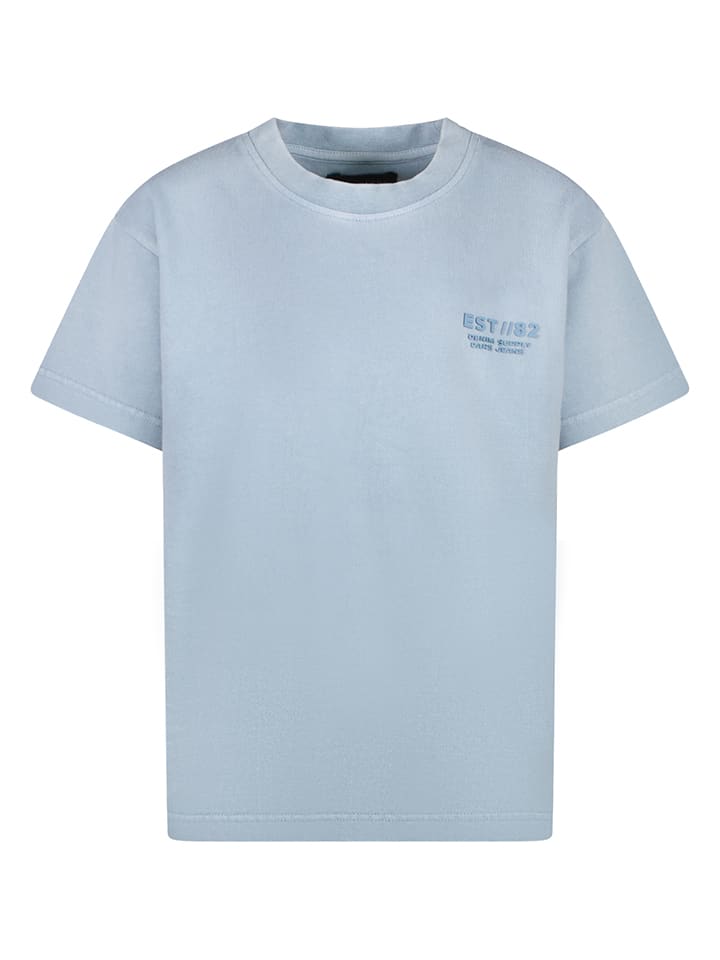 Shirt "Central" lichtblauw
