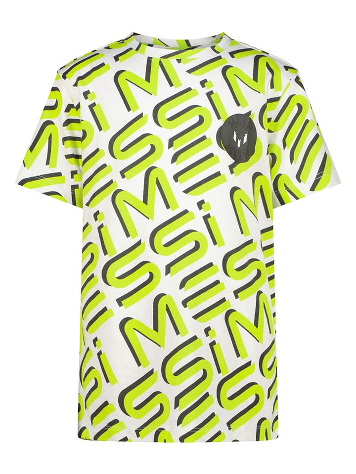 Shirt wit/geel
