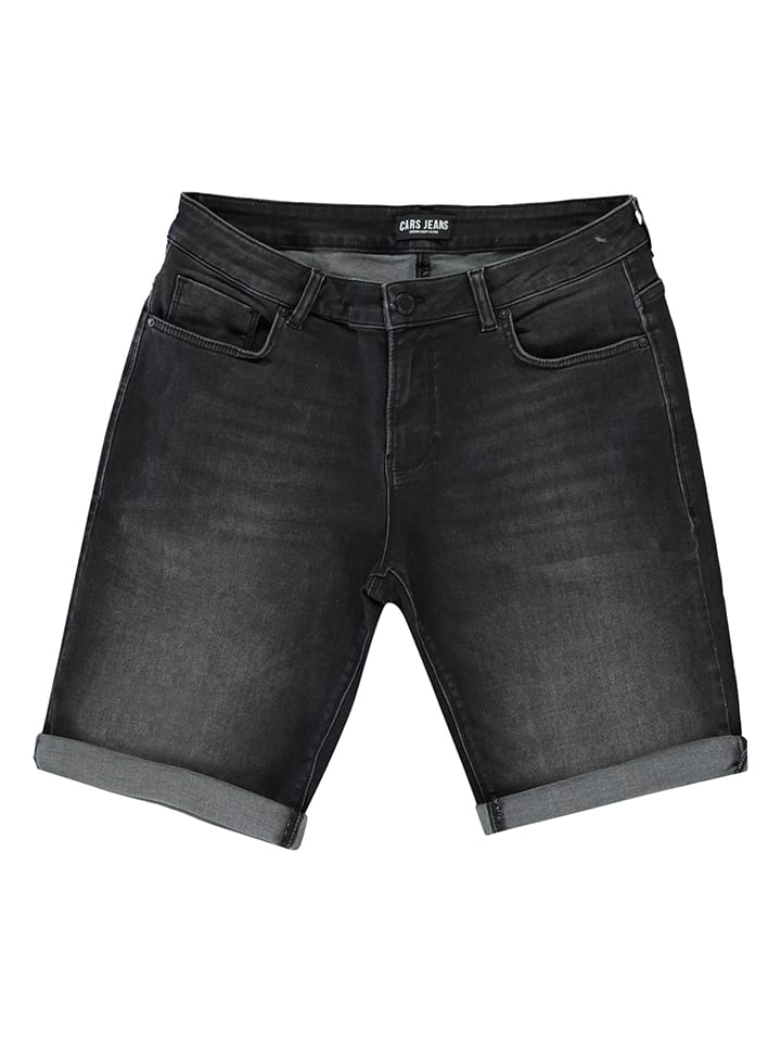 Jeansshorts "California" in Schwarz