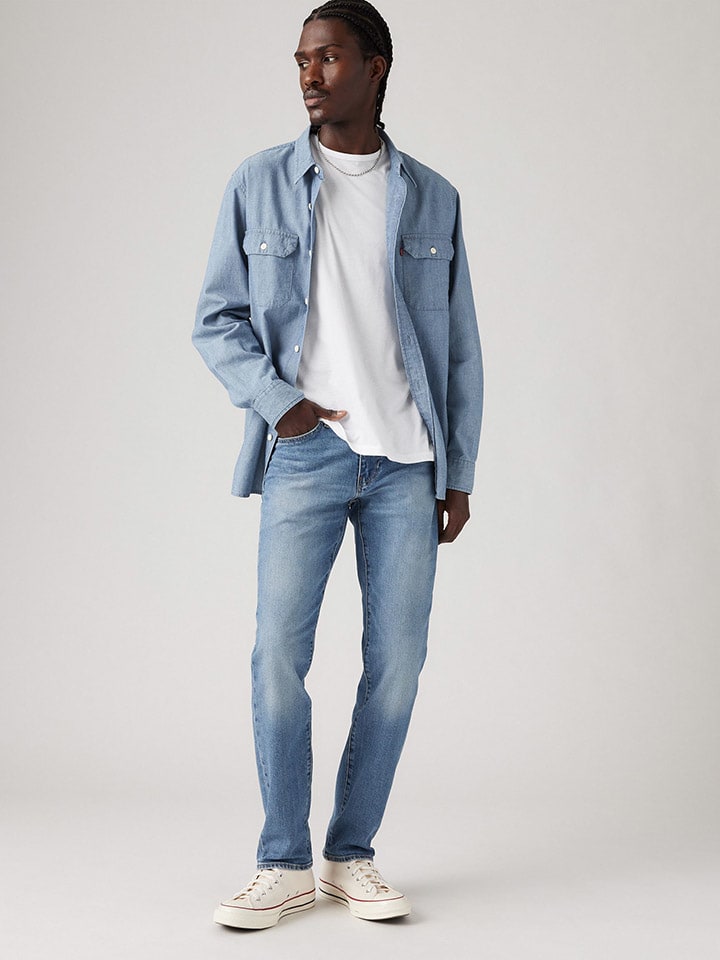 Dżinsy "511" - Slim fit - w kolorze niebieskim